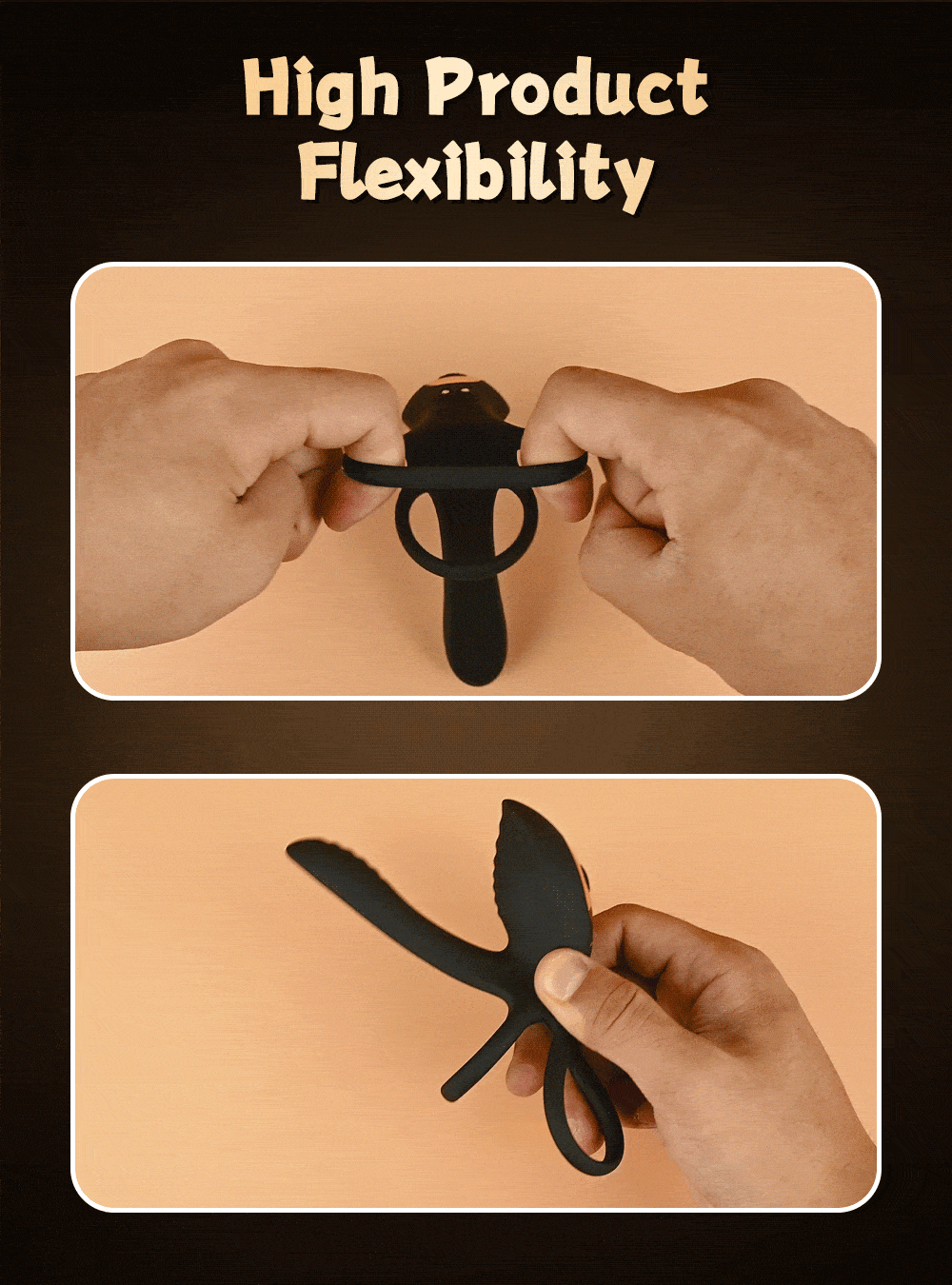 The Rose Smoke - App-Controlled Pleasure Ring