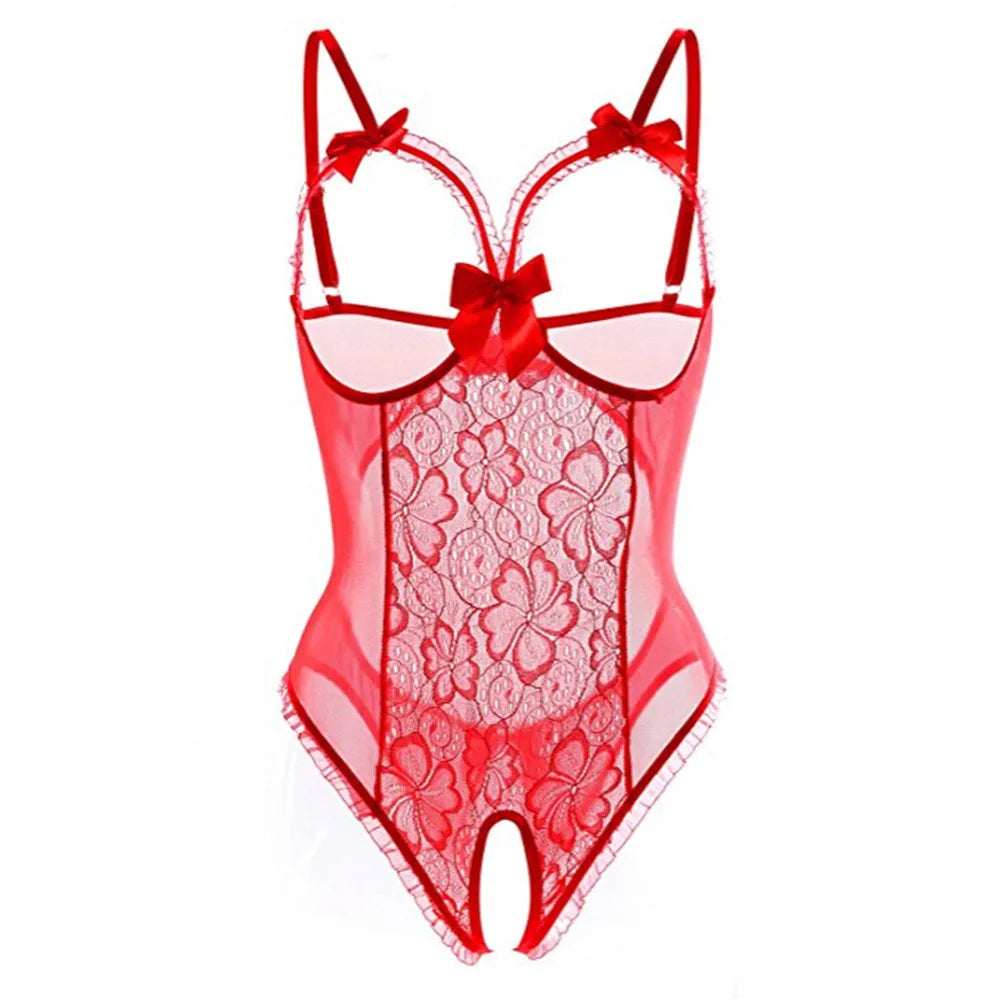 The Rose Smoke - Open Bow Desire Lingerie