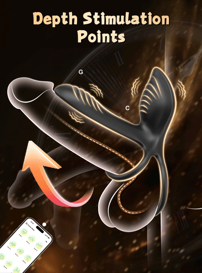 The Rose Smoke - App-Controlled Pleasure Ring