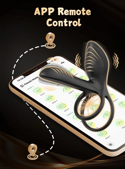 The Rose Smoke - App-Controlled Pleasure Ring