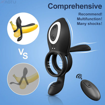 The Rose Smoke - Vibrating Desire Cock Ring