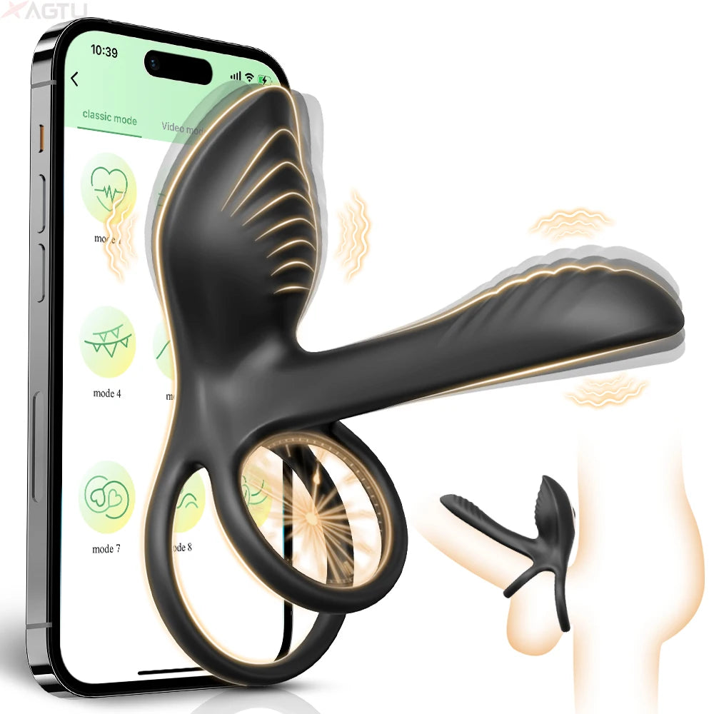 The Rose Smoke - App-Controlled Pleasure Ring