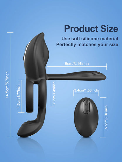 The Rose Smoke - Vibrating Desire Cock Ring