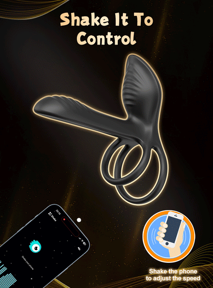 The Rose Smoke - App-Controlled Pleasure Ring