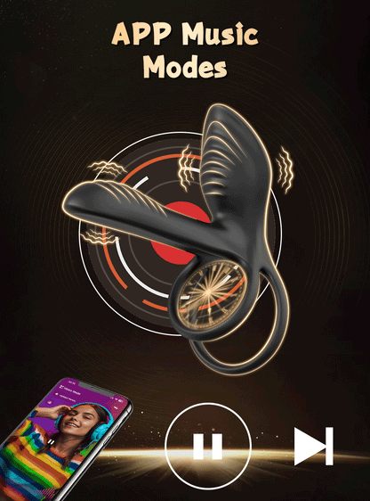 The Rose Smoke - App-Controlled Pleasure Ring