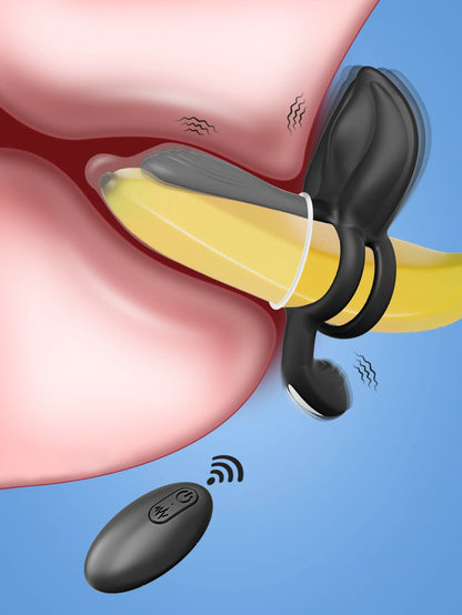 The Rose Smoke - Vibrating Desire Cock Ring