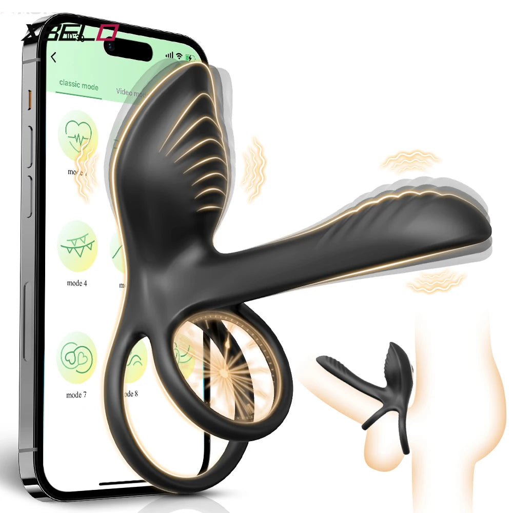 The Rose Smoke - App-Controlled Pleasure Ring