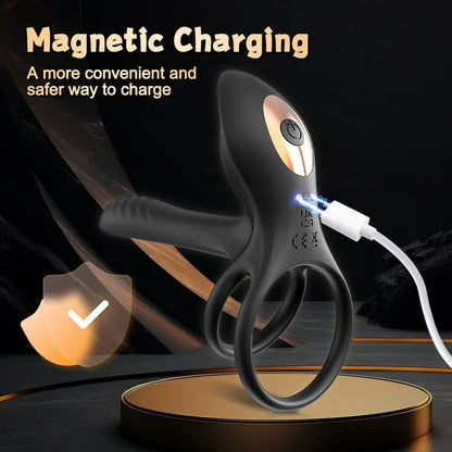 The Rose Smoke - App-Controlled Pleasure Ring